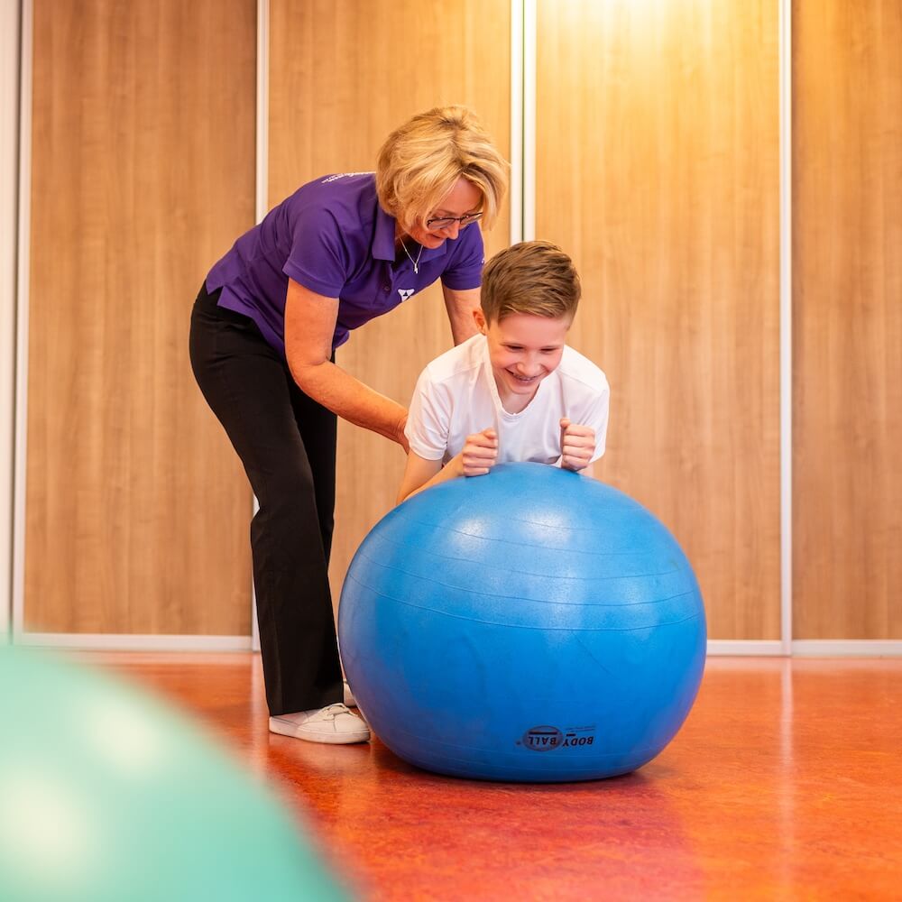 Kinderbekken fysiotherapie